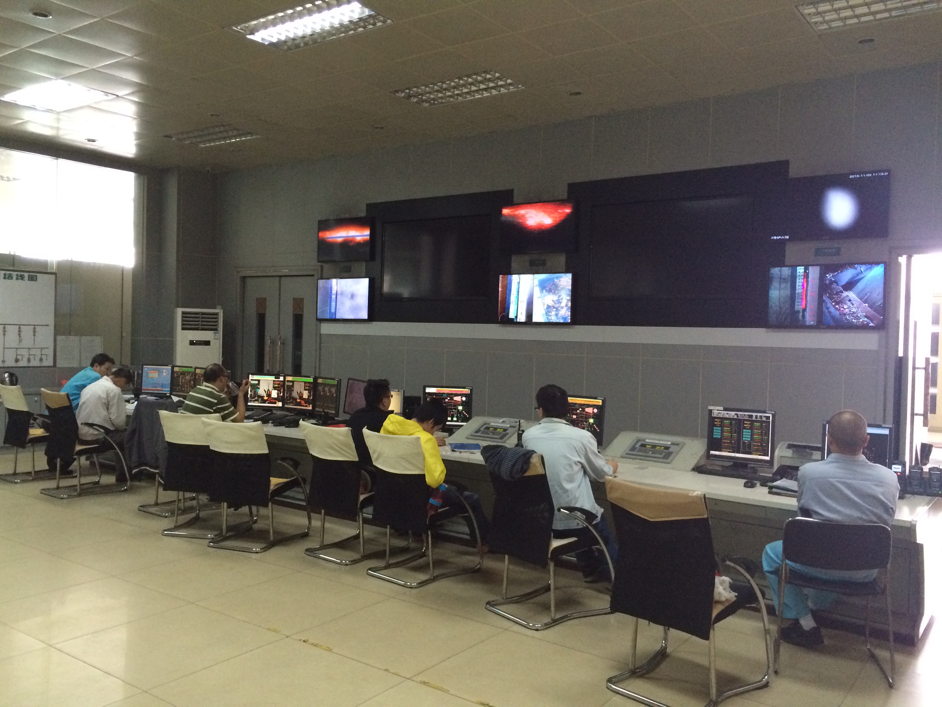 Control Room at the ZhongShan WtE Plant